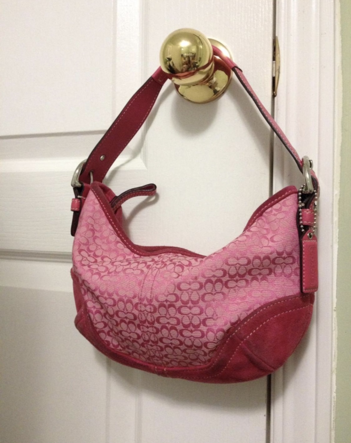 Fuchsia Pink Coach Purse