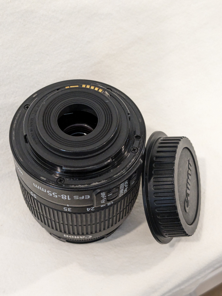 Canon EFS 18-55mm Lens with Image Stabilizer Feature image indicator(9)