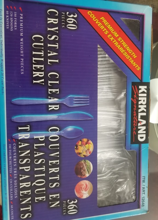 Crystal clear cutlery