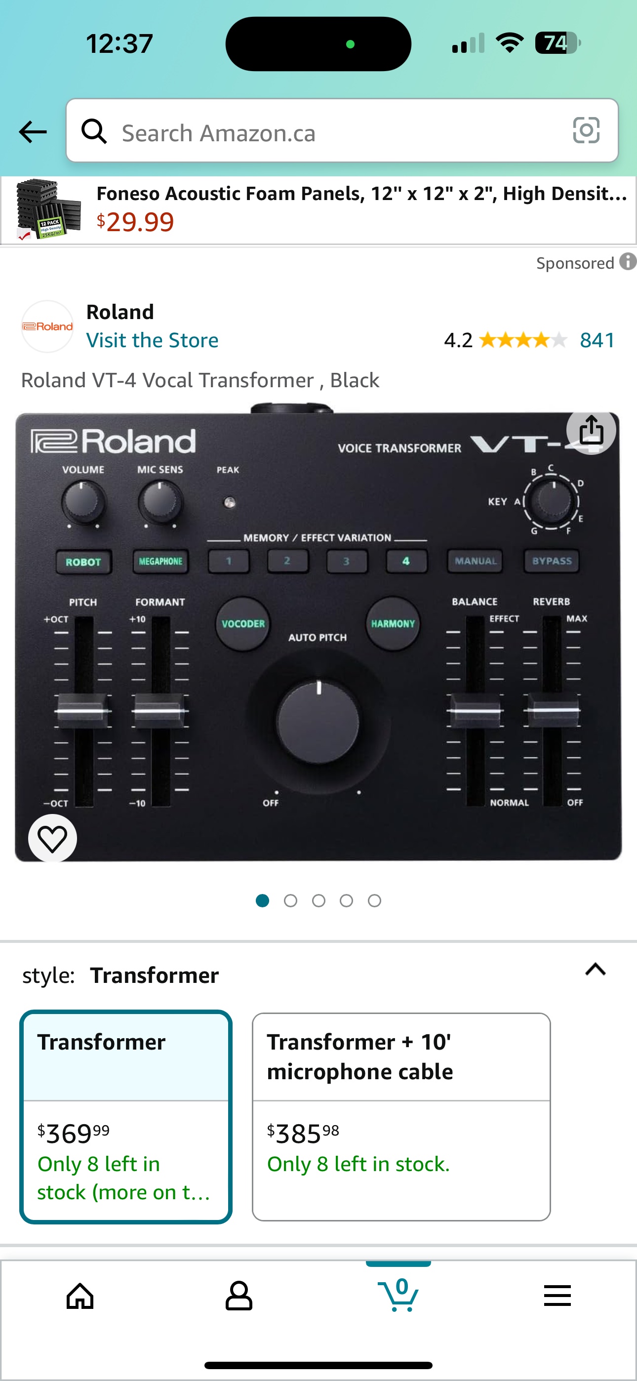 Roland VT4 - photo 3