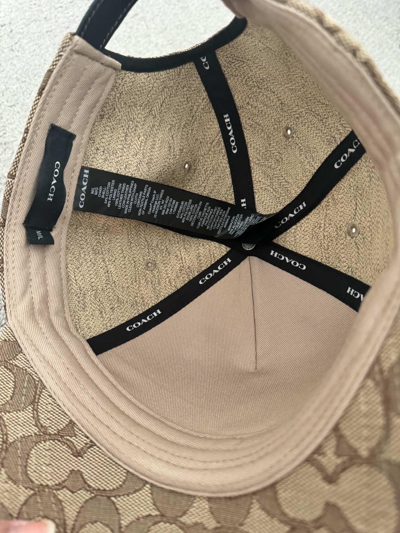 Coach cap - photo 4