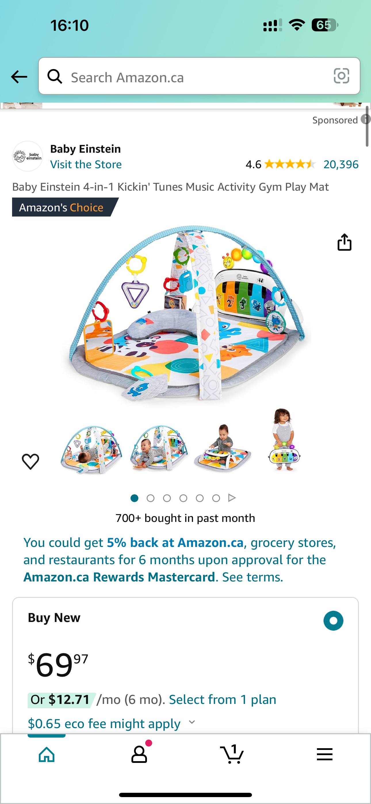 baby 4in1 activity gym play mat - photo 2