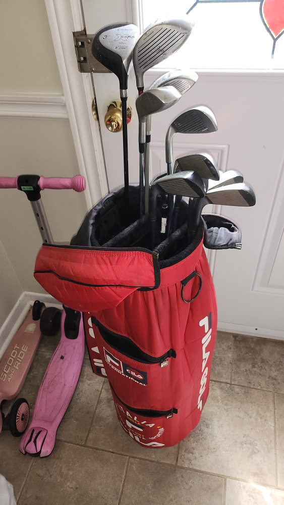 golf bag with club - photo 4