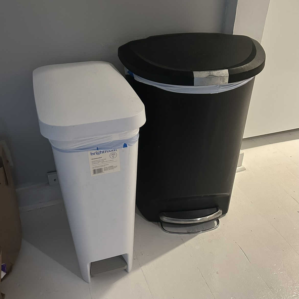 Trash cans