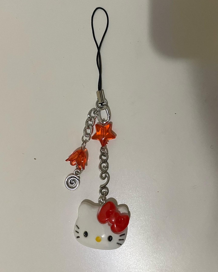 Hello Kitty Red Phone Charm thumbnail