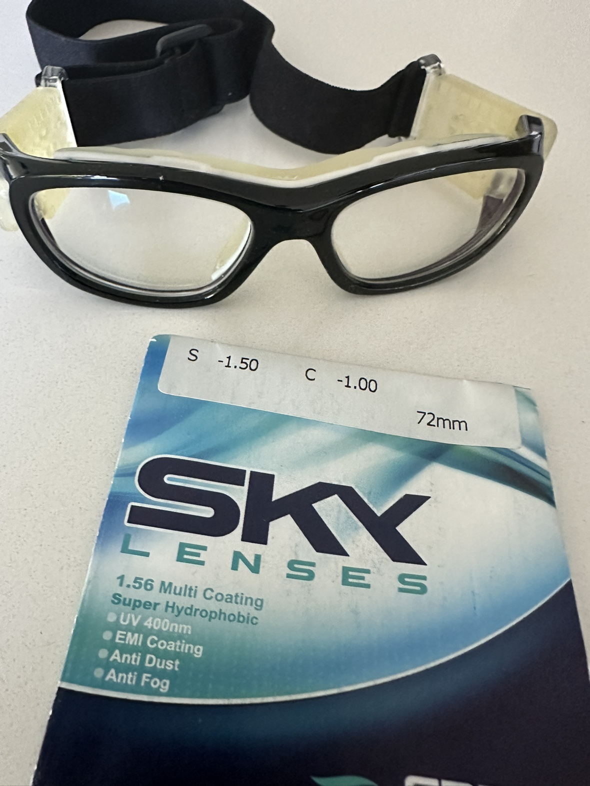 Sport prescription goggles( Anti fog and anti dust) image indicator(3)