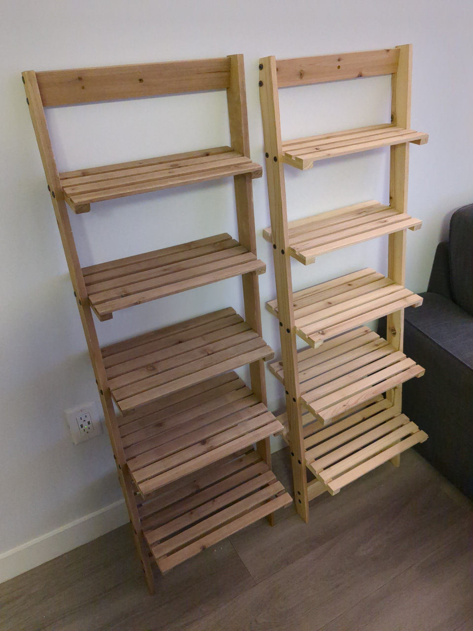 bookshelves