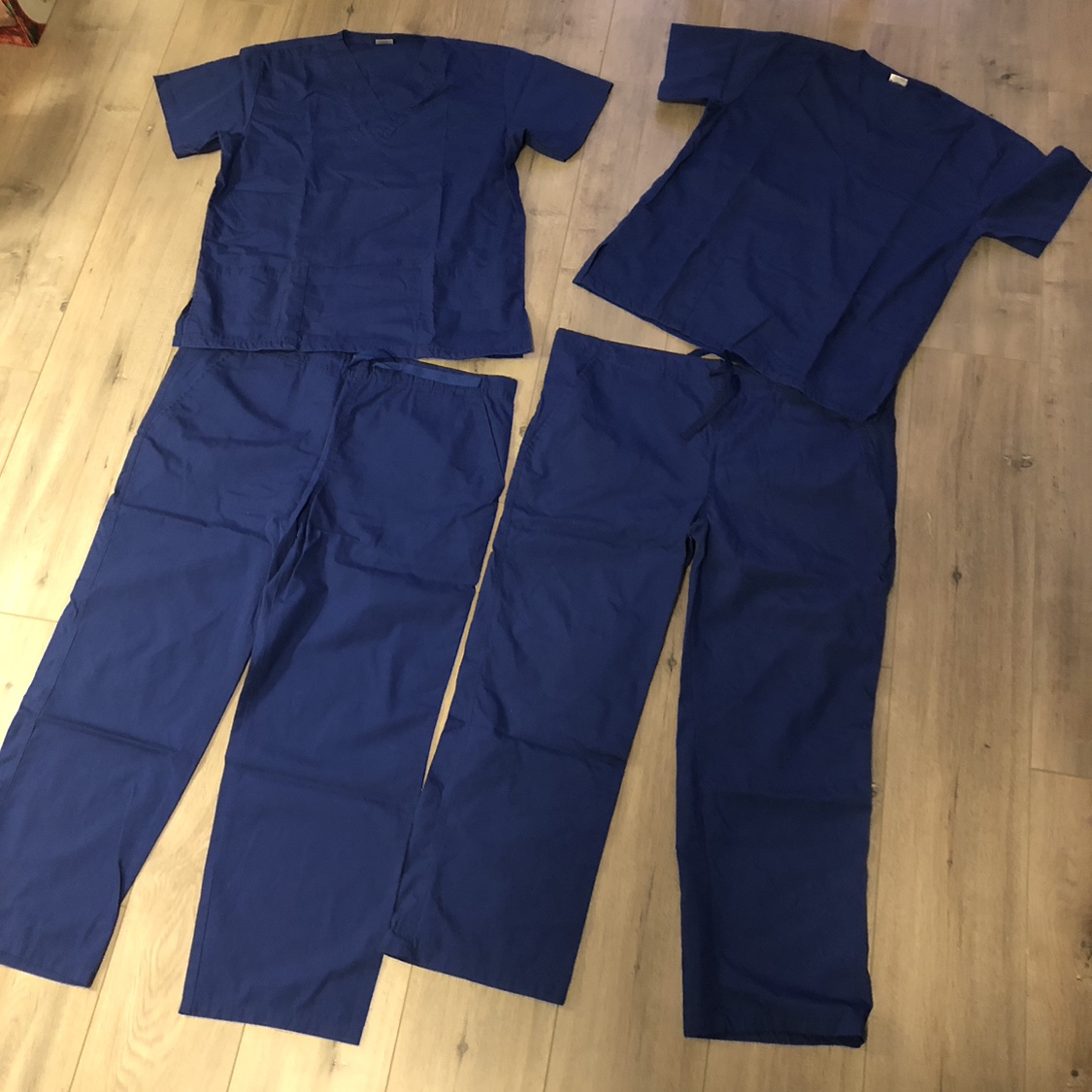 **Royal Blue Unisex Medical Scrubs**