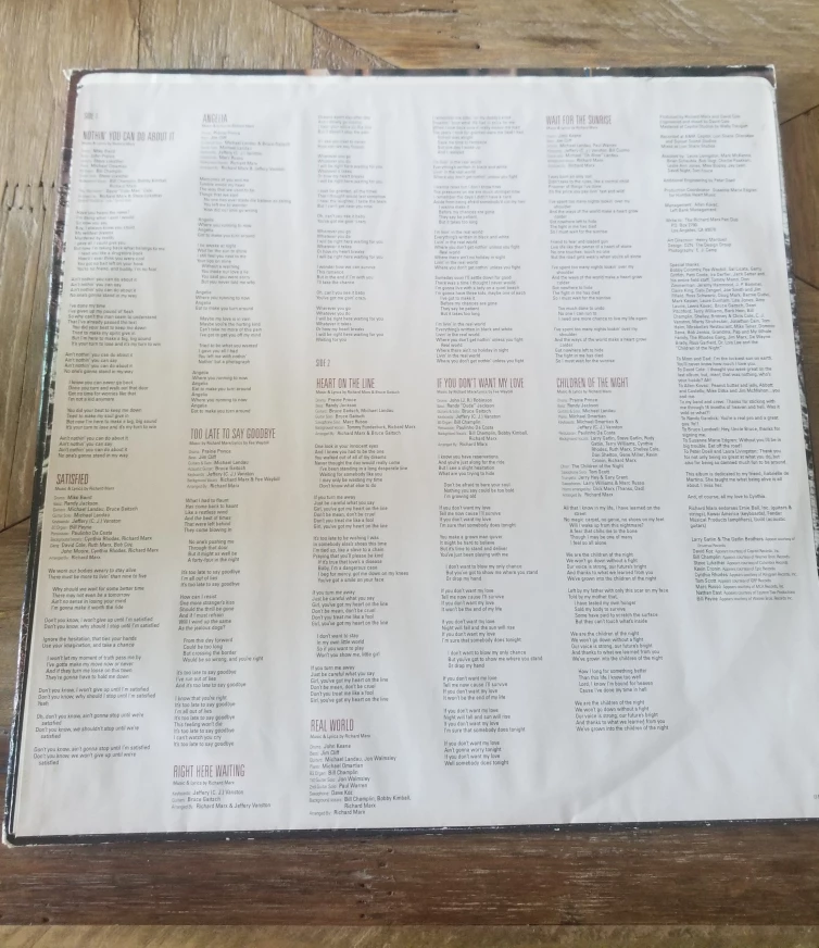 Richard Marx - Repeat Offender 90s Record Album - Vintage 12" image indicator(6)