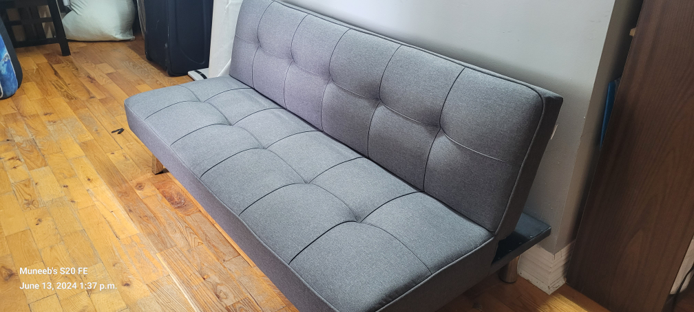 Grey Futon thumbnail
