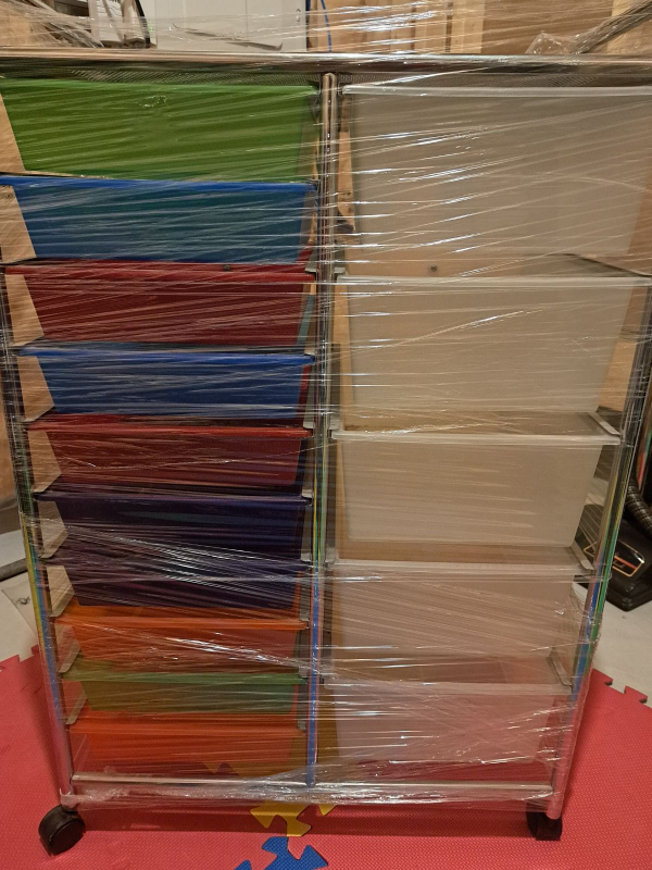 Colourful Cart Organizer
