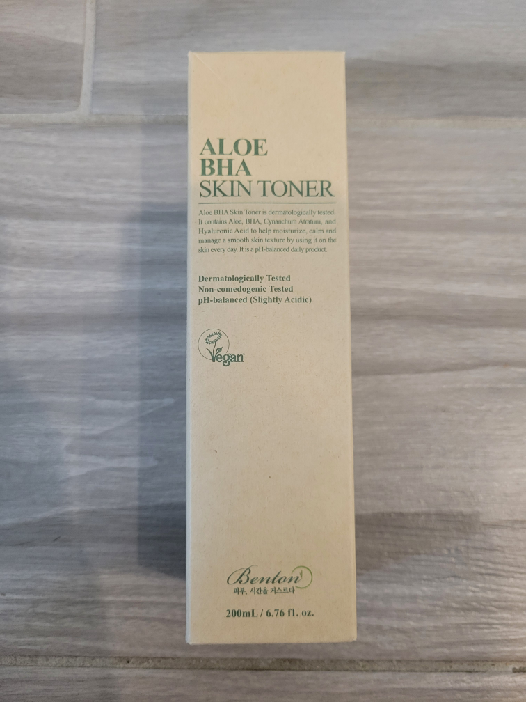 Brand New Benton Aloe BHA Skin Toner (200 mL) image indicator(3)