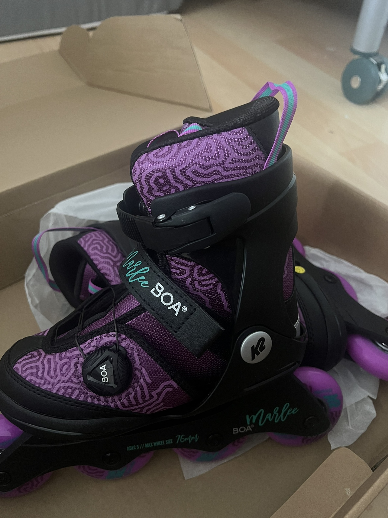 K2 Kids' Marlee Adjustable Inline Skates - photo 2