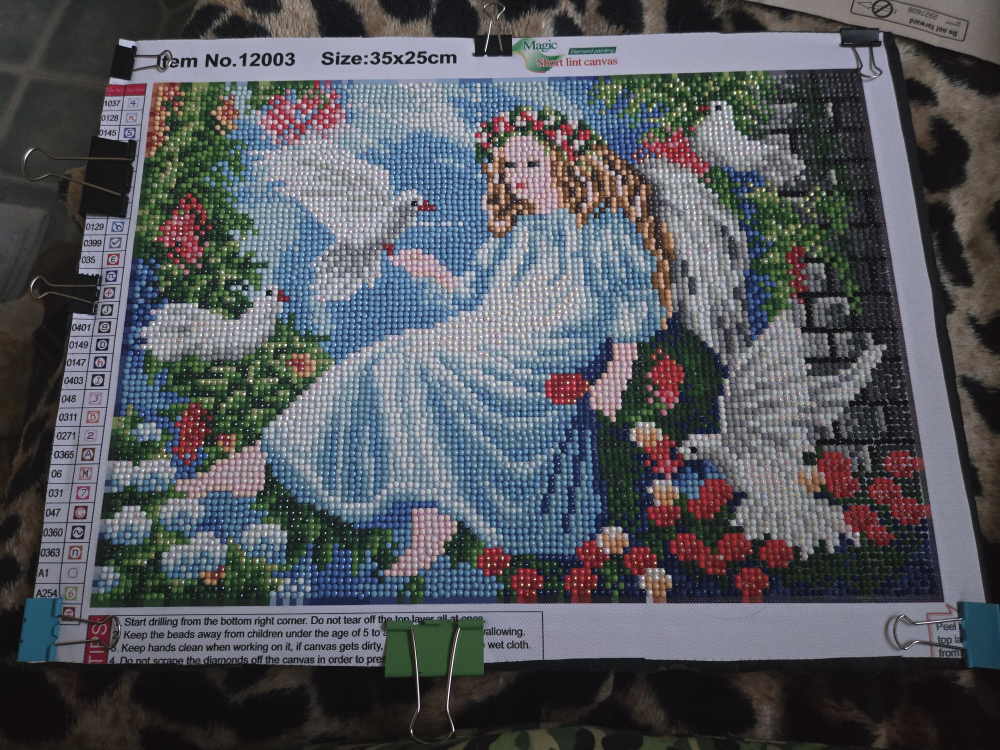 angel and 3 doves thumbnail