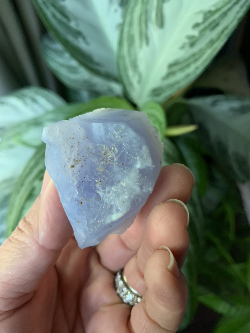 Blue lace agate specimen (a) | crystal image indicator(8)