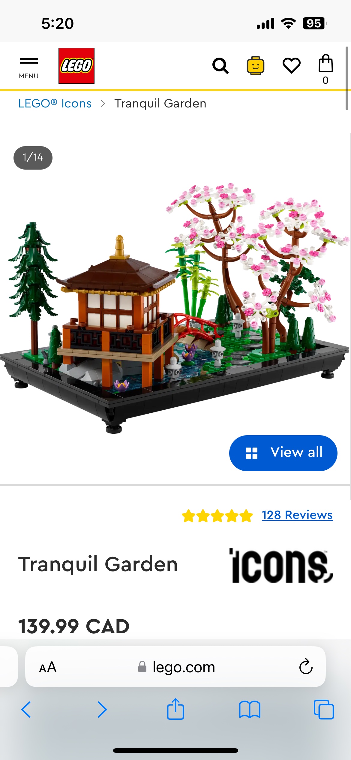 Lego tranquil garden - photo 3