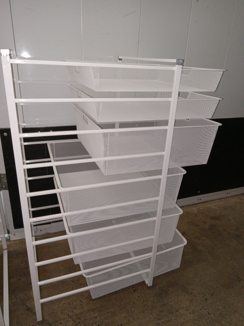 Elfa White Wide Tall Drawer Solution  ($265 msrp - photo 2