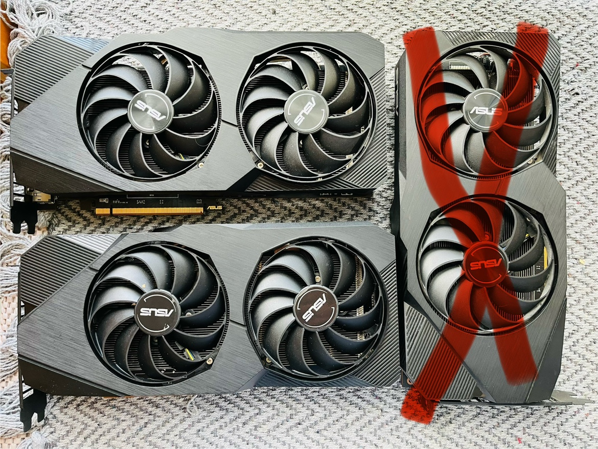 2 ASUS RX 5700XT 8G EVO thumbnail