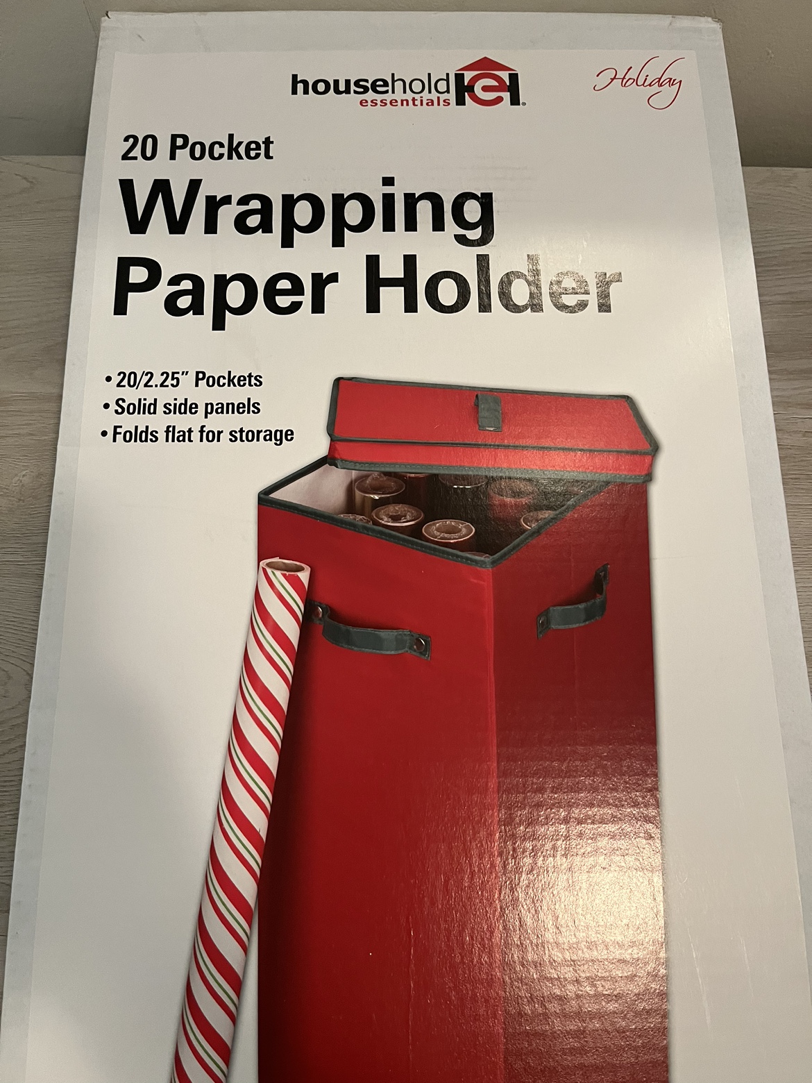 Wrapping paper holder