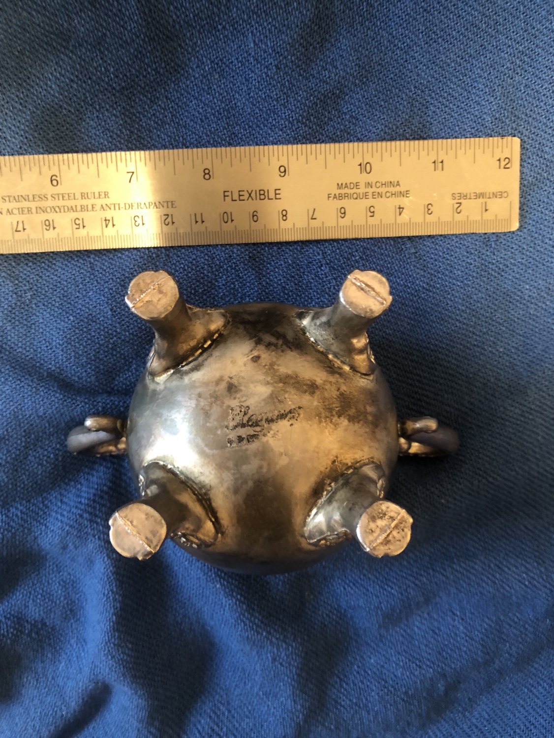 Vintage silver sugar holder - photo 4