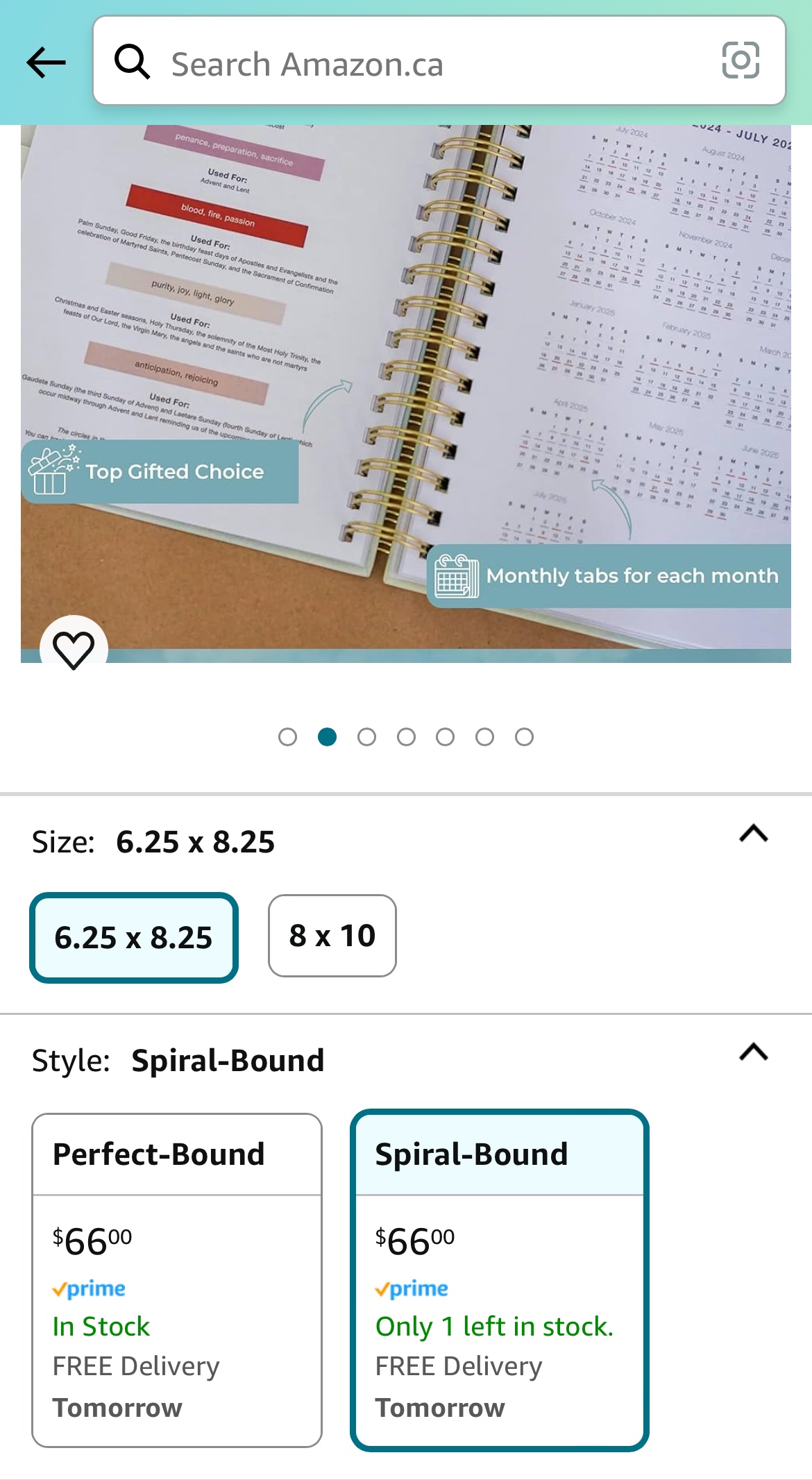 Planner image indicator(5)