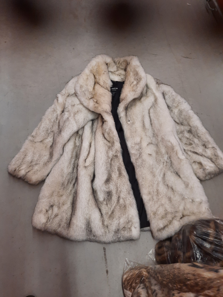 Gorgeous OLYMPIA Plus size 1X FAUX FUR thumbnail