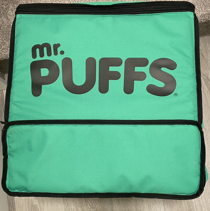 Mr. Puffs GiG delivery backpack
