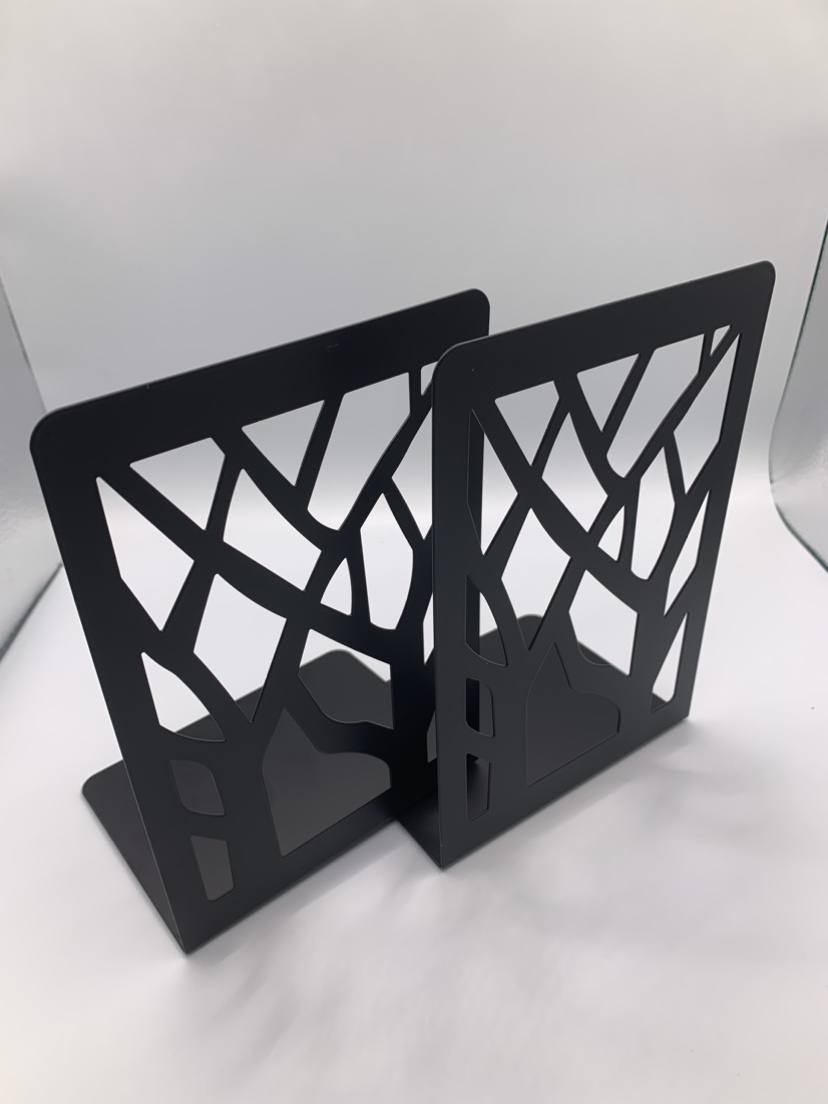 Metal bookends (3 sets)