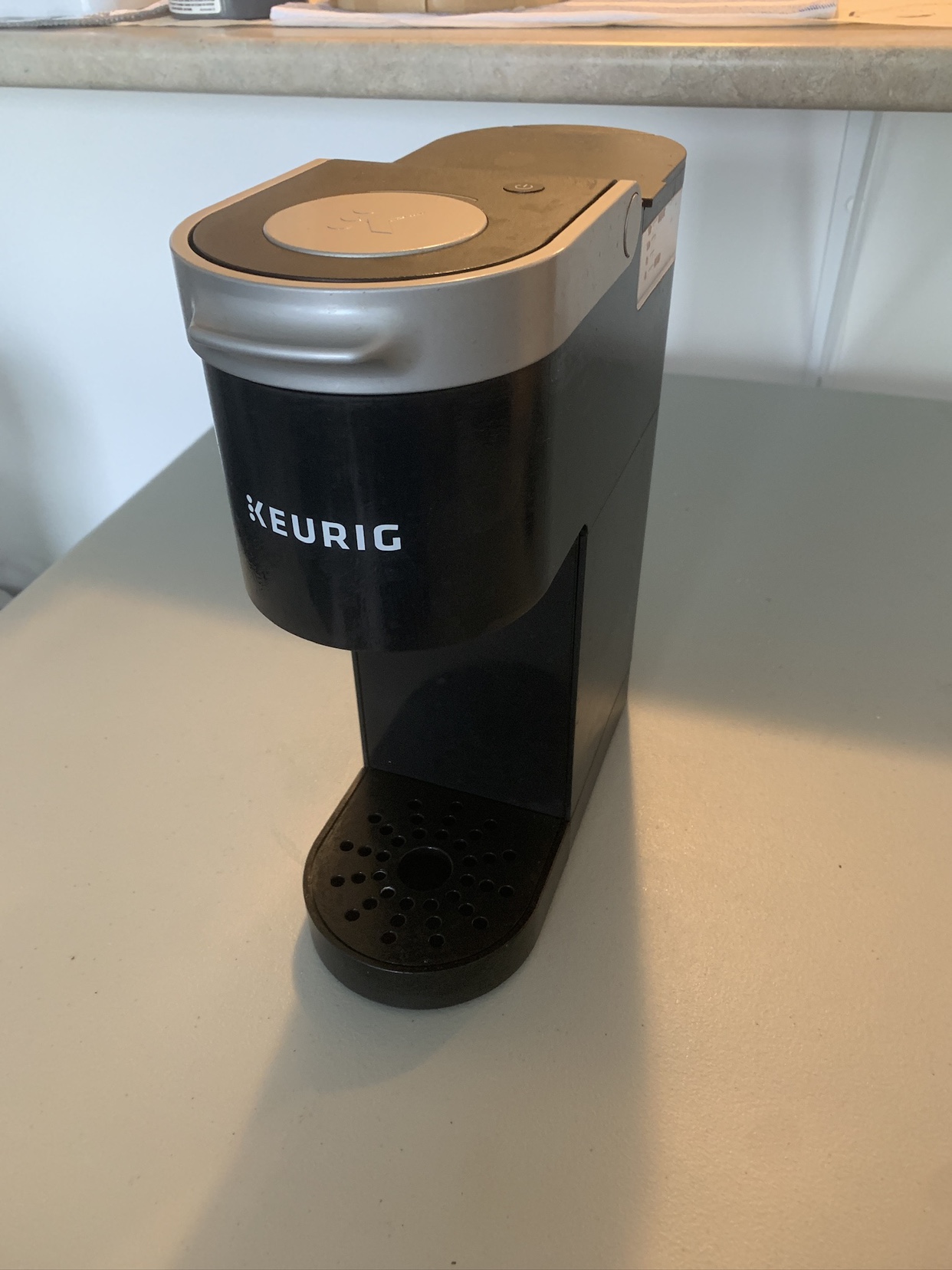 Black Keurig K Mini + Reusable K Cup Filter