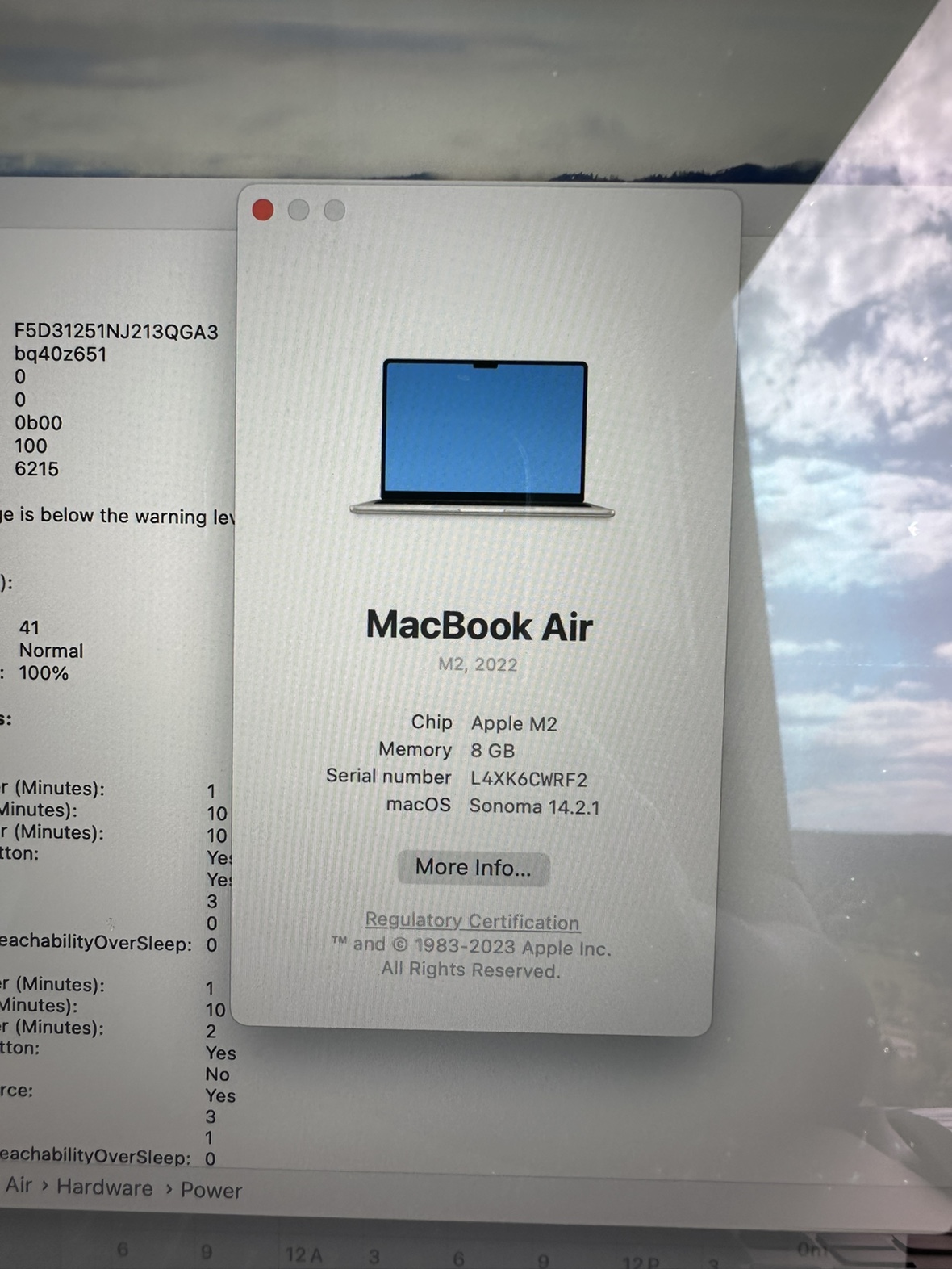 2022 MacBook Air M2 with Magic Mouse and Charger - photo 3