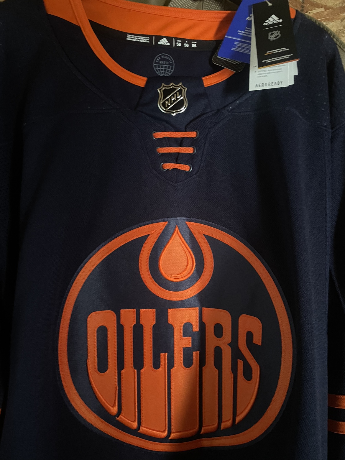 Brand new original oilers jersey with tags - photo 3