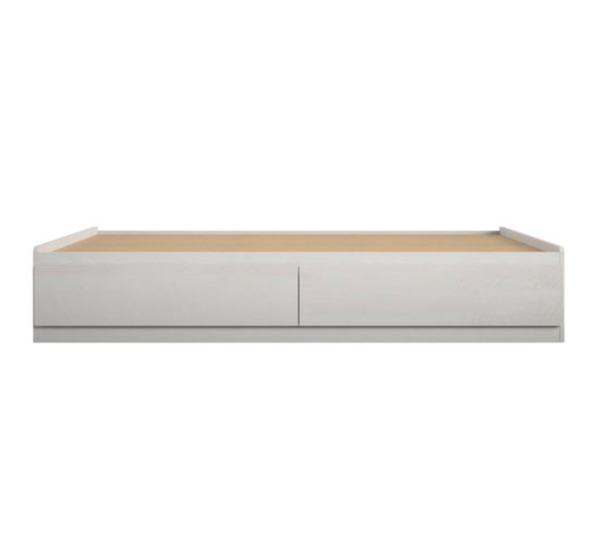 Twin bed frame with drawers - photo 2