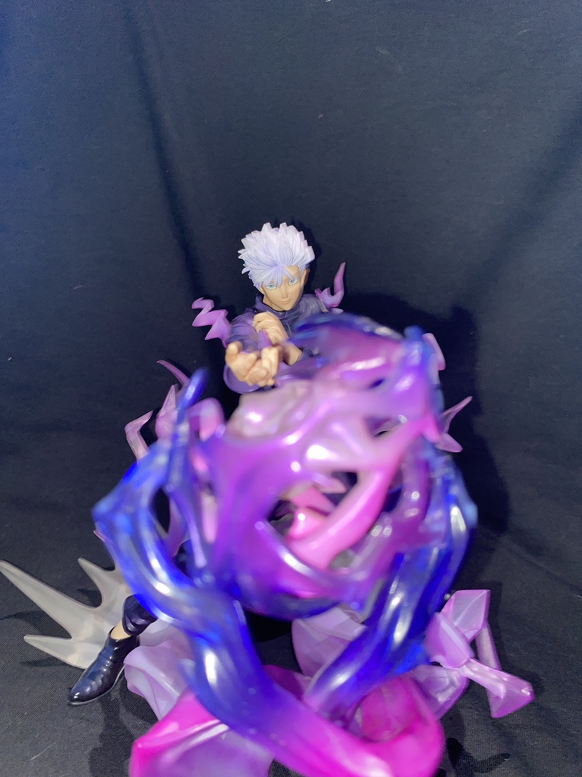 Gojo purple figure with box| negotiable - photo 2