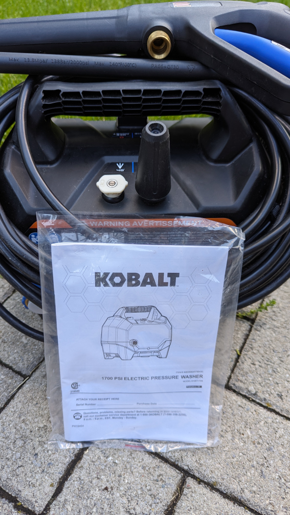 Kobalt 1700 PSI 1.2-gal/min Corded Electric Pressure Washer - photo 2