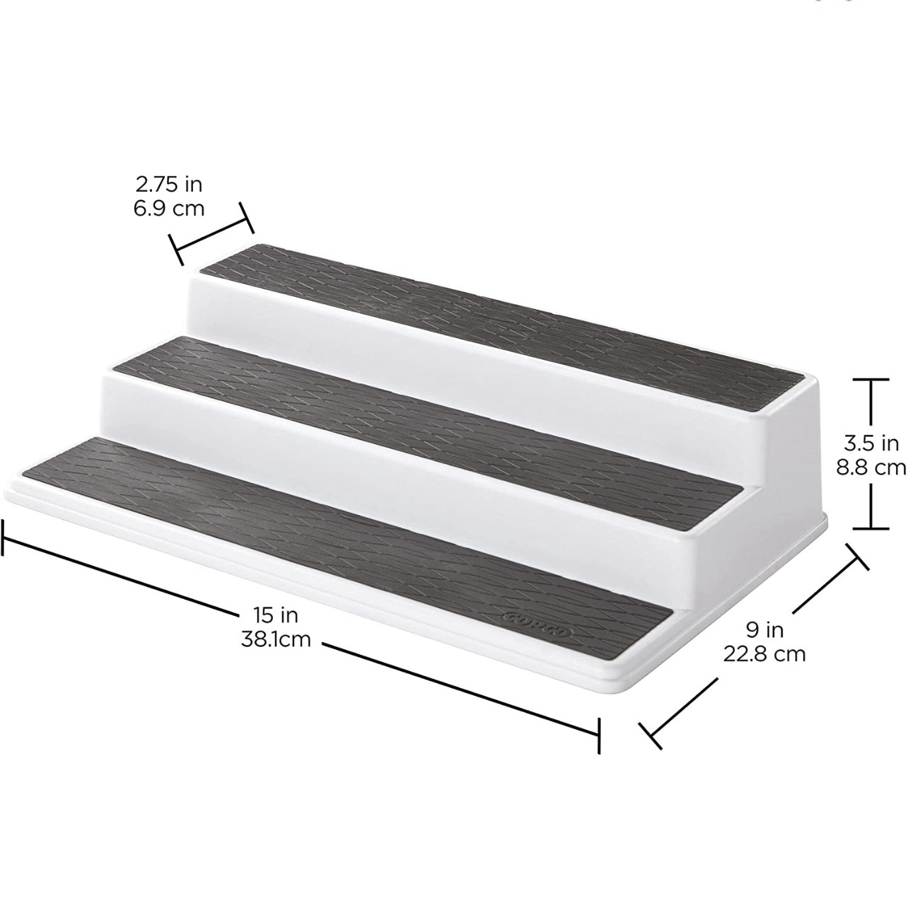 Large Non-Skid Shelf Organizer - 15 inch image indicator(3)