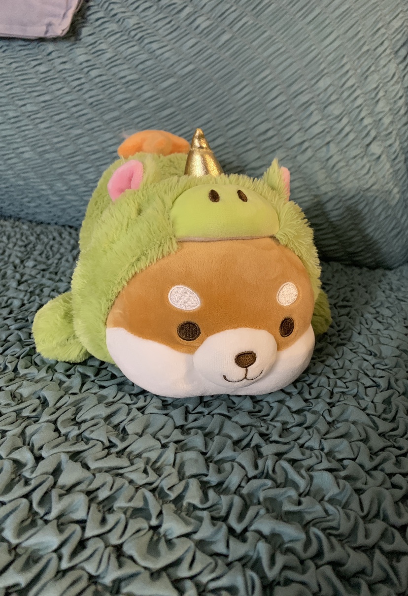 ‼️DECLUTTER SALE‼️mini unicorn costume series shiba plush toy image indicator(2)