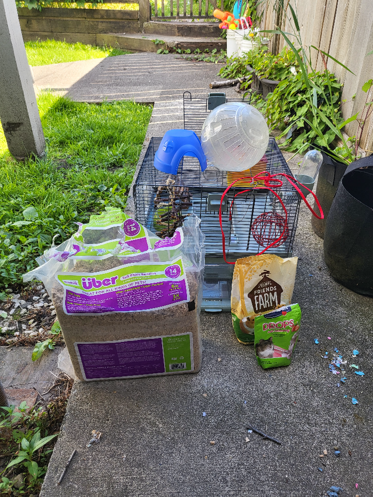hamster cage and supplies - photo 4