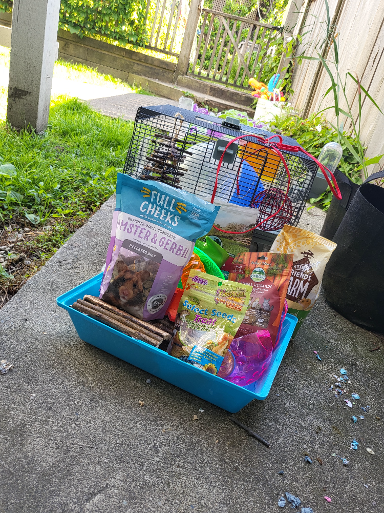 hamster cage and supplies - photo 5