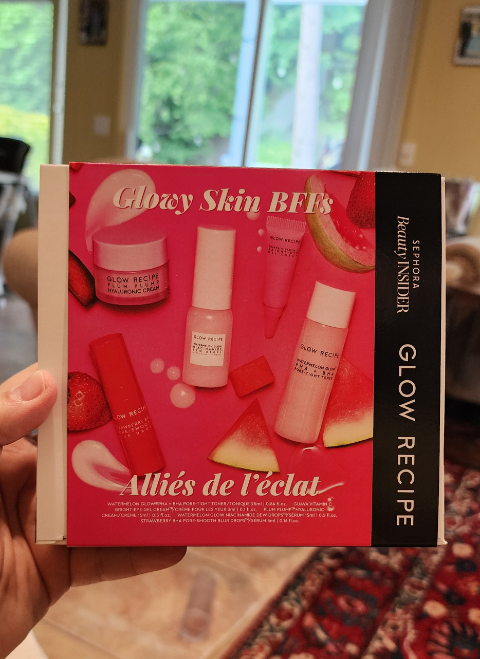 Glow Recipe gift set from Sephora