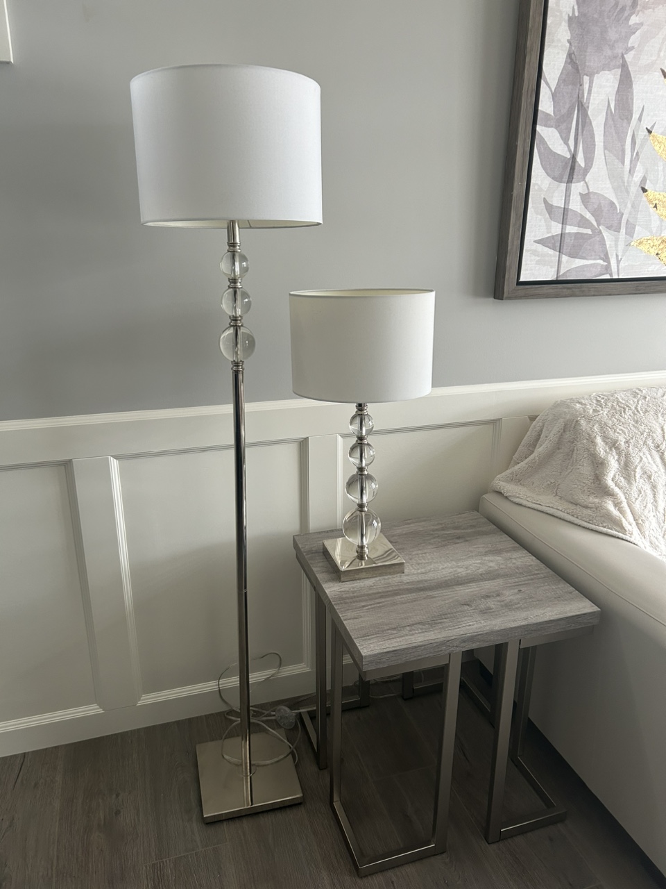 Table and floor lamps - photo 3
