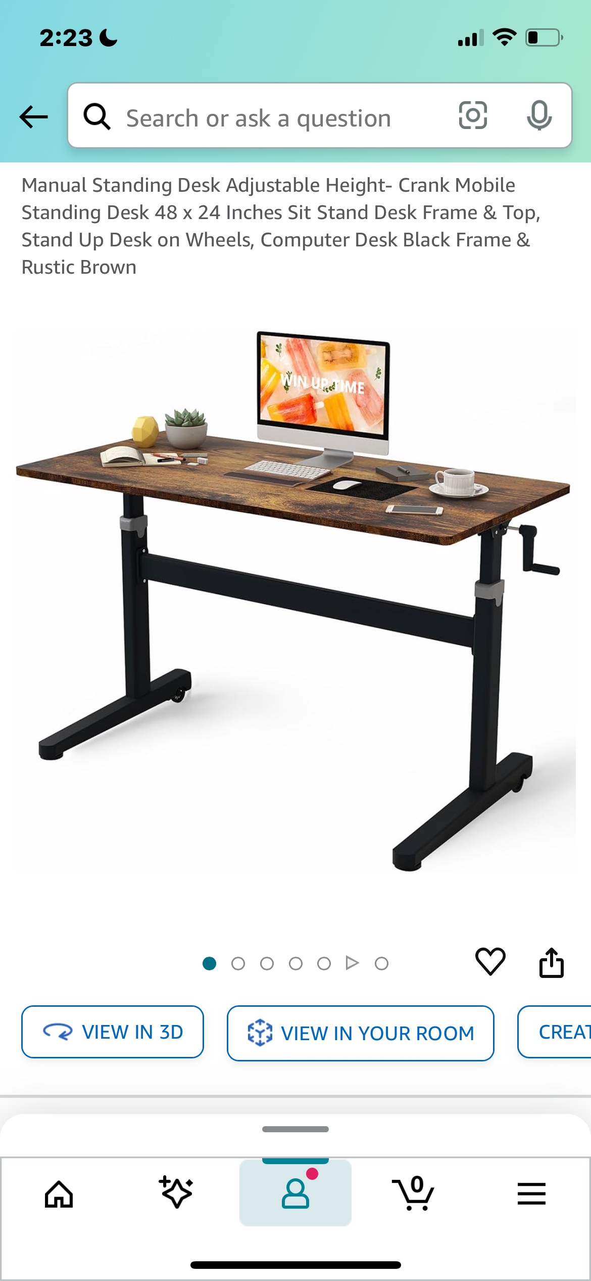 Standing Desk- $89 - photo 4
