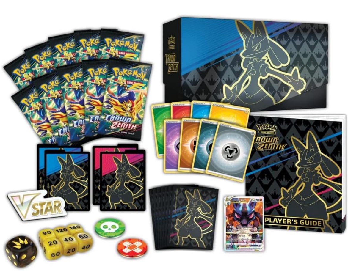Pokemon TCG: Crown Zenith Elite Trainer Box - photo 3