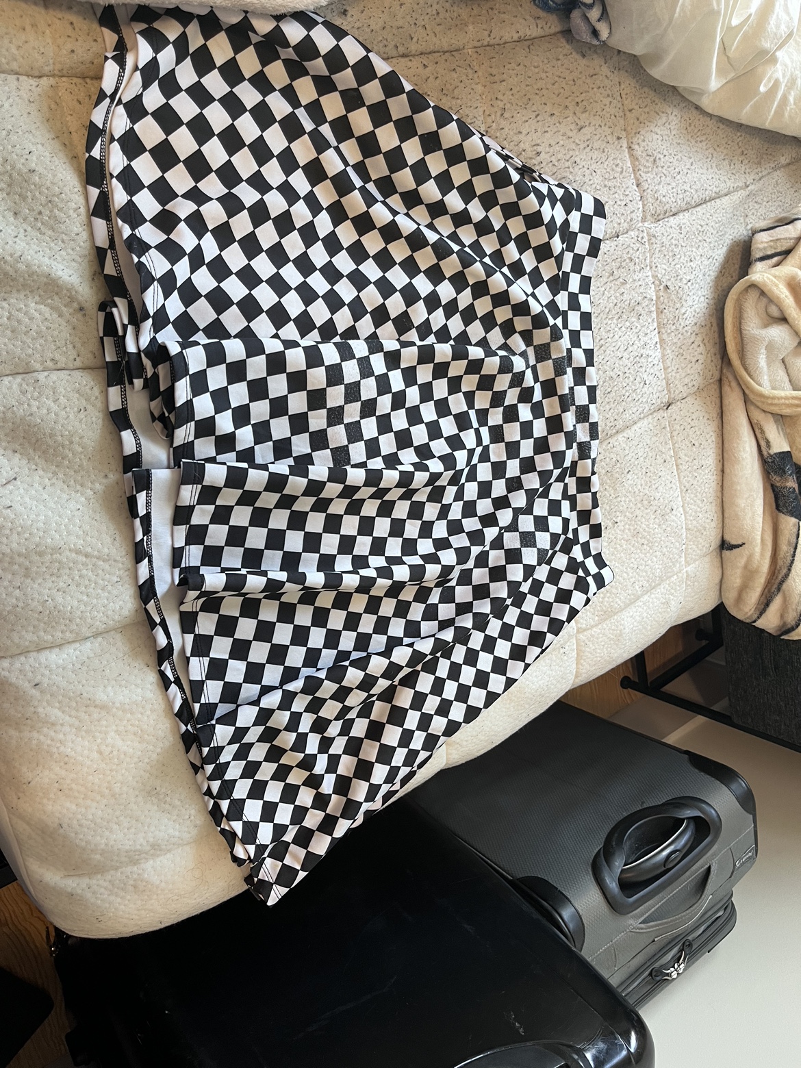 Checkered skater shirt with pockets