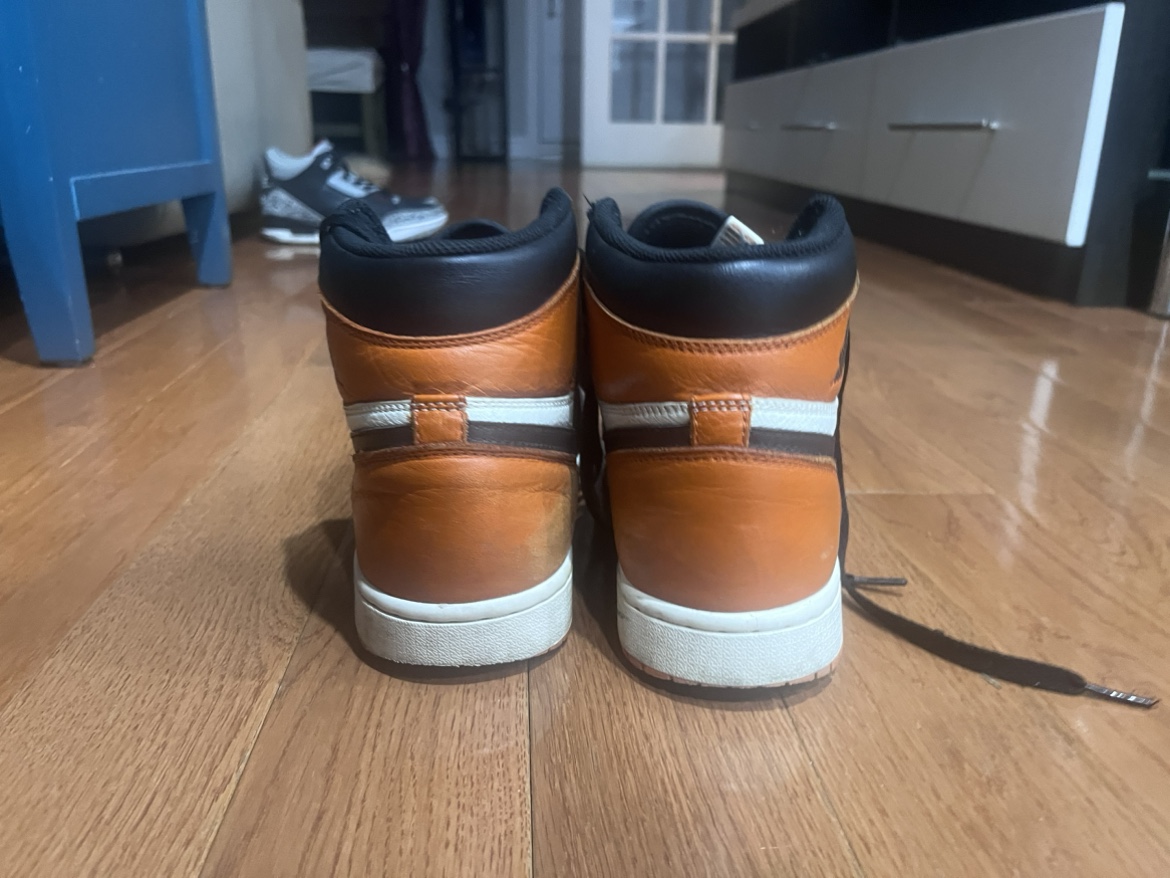 Preowned UA Jordan 1 Retro Shattered Backboard (8.5M/10W) - photo 4