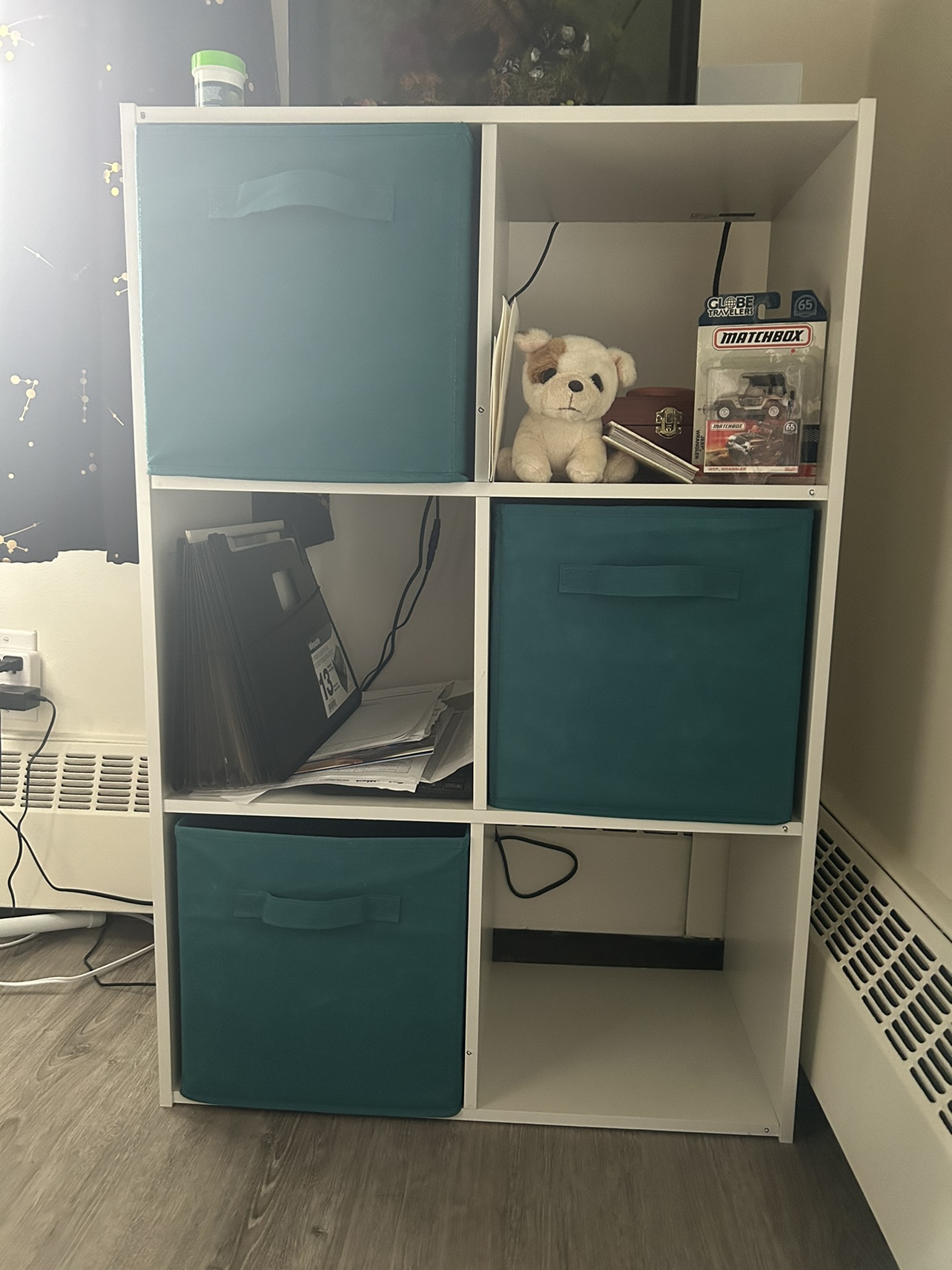 6 cube shelf