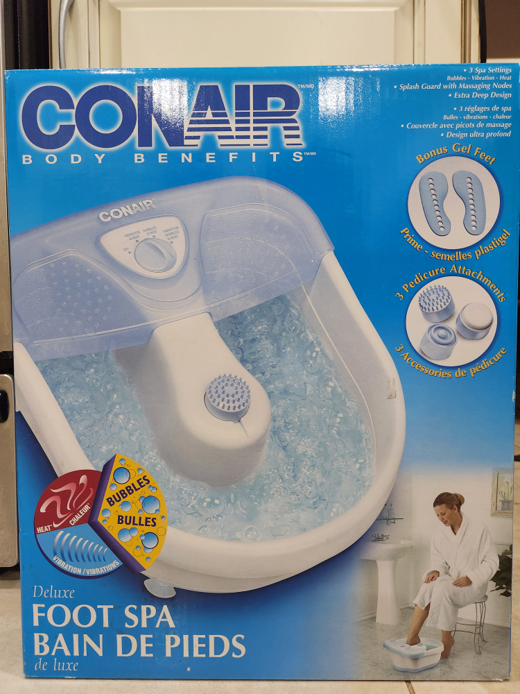 *BRAND NEW* Conair Foot Spa thumbnail