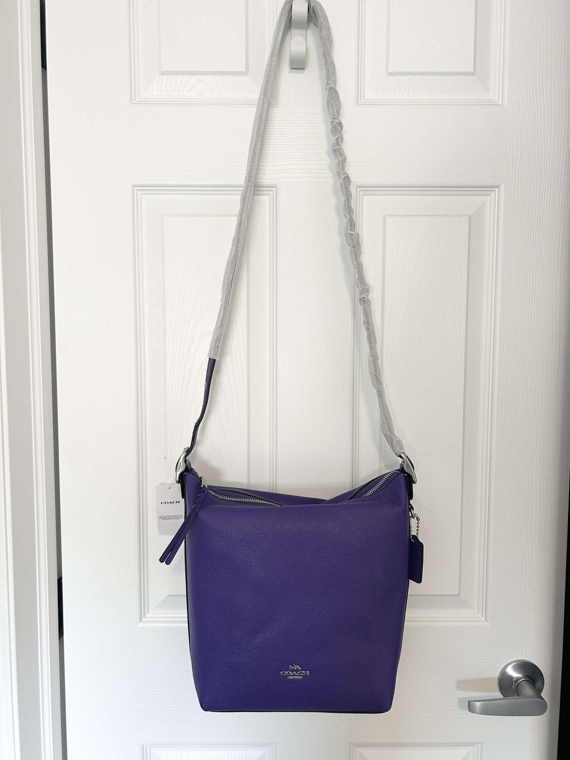 Coach val duffle leather bag image indicator(2)