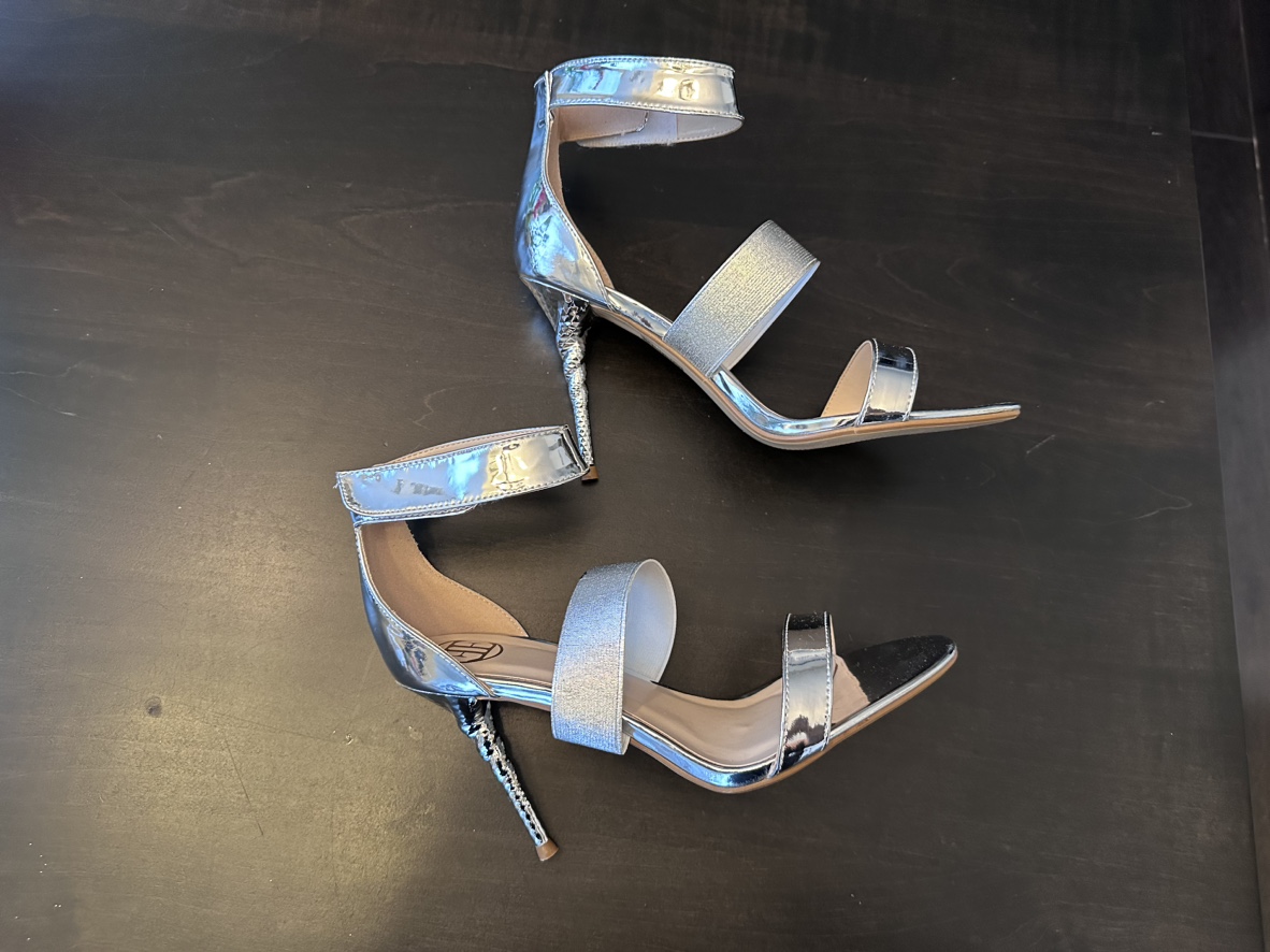 High heels brand new - Silver