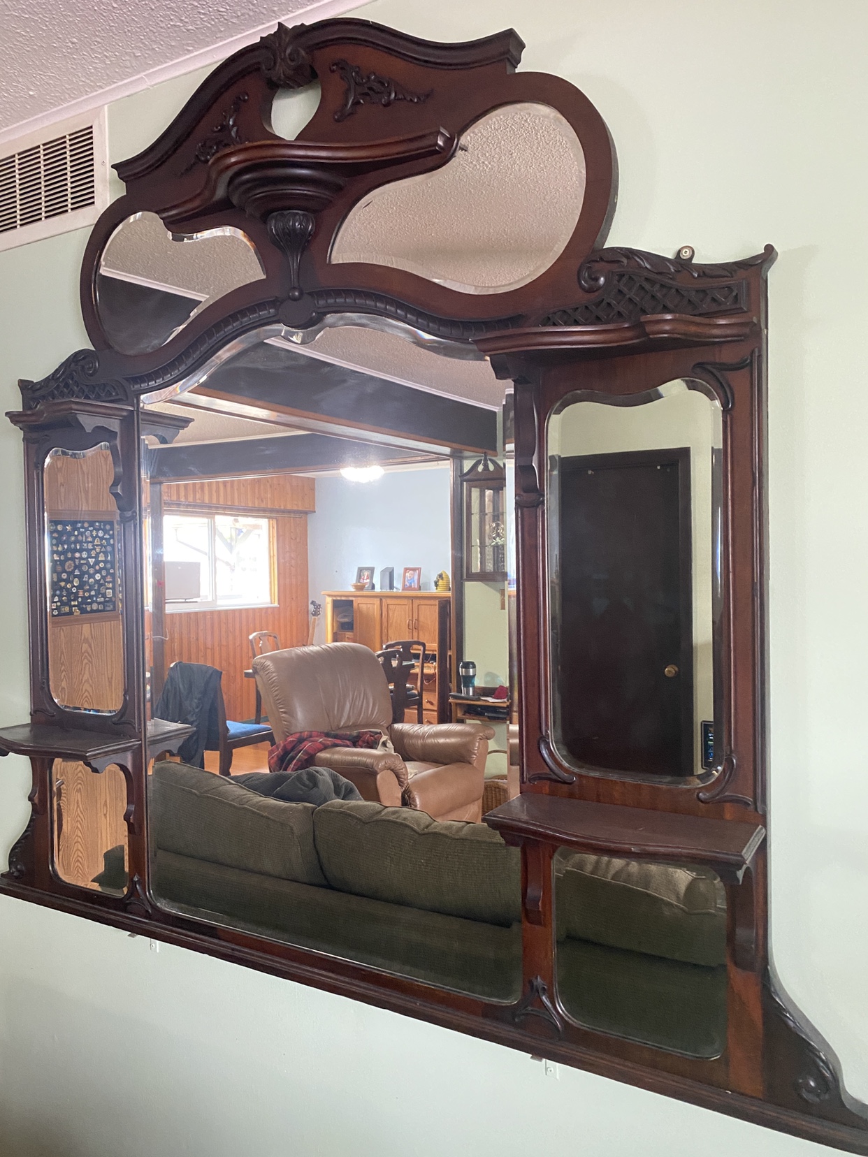 Antique mirror