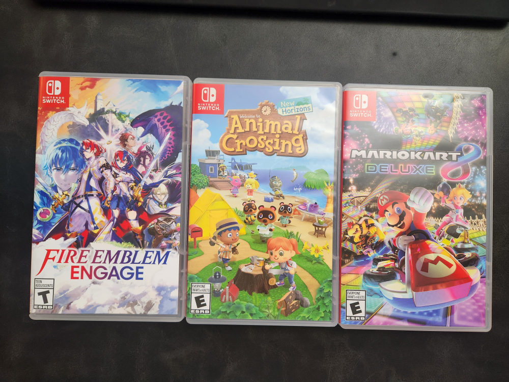 Nintendo Switch games and Switch Pro Controller